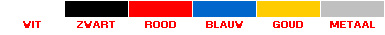 Kleuren bagetten